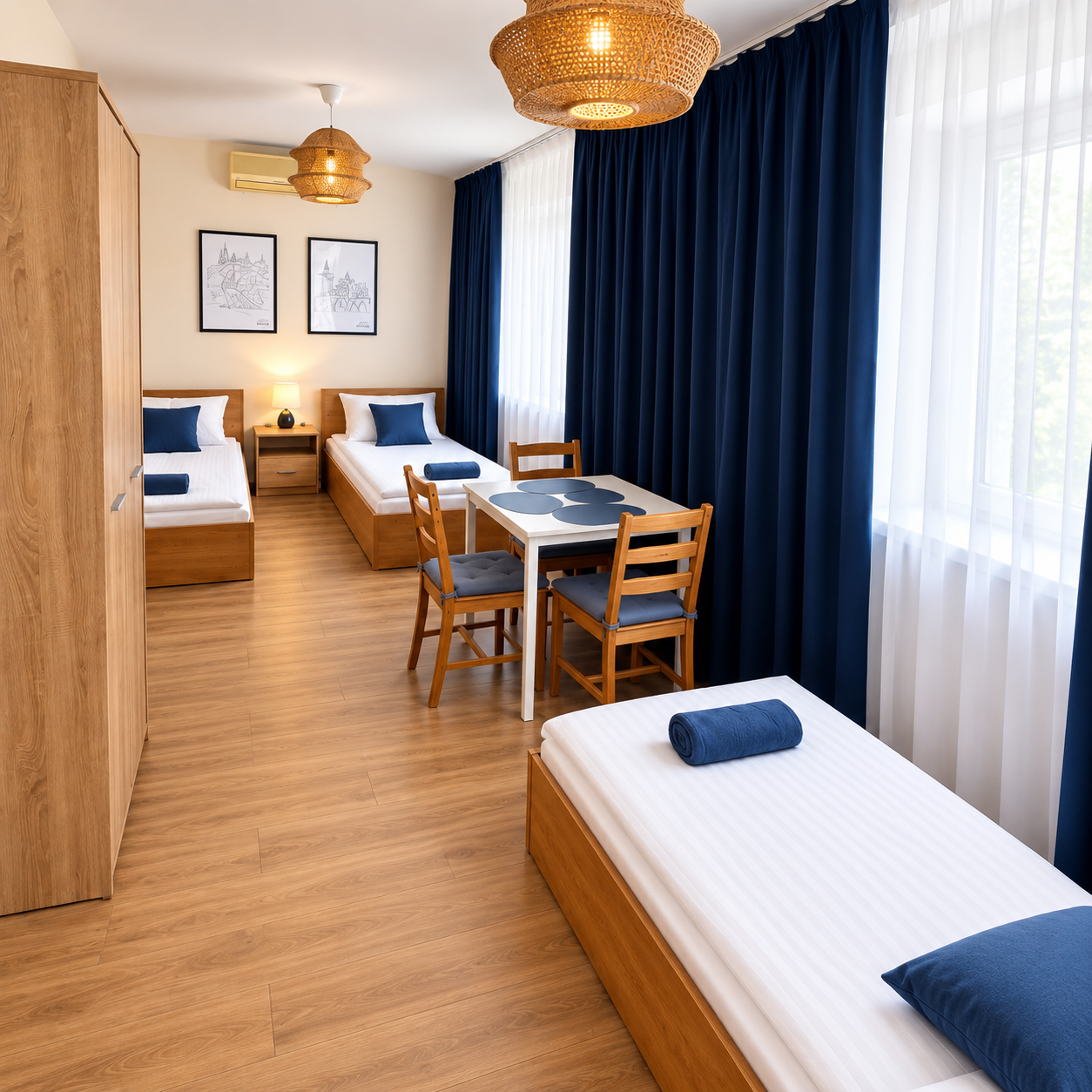 Pokój 3-osobowy - Flow Hostel Kraków
